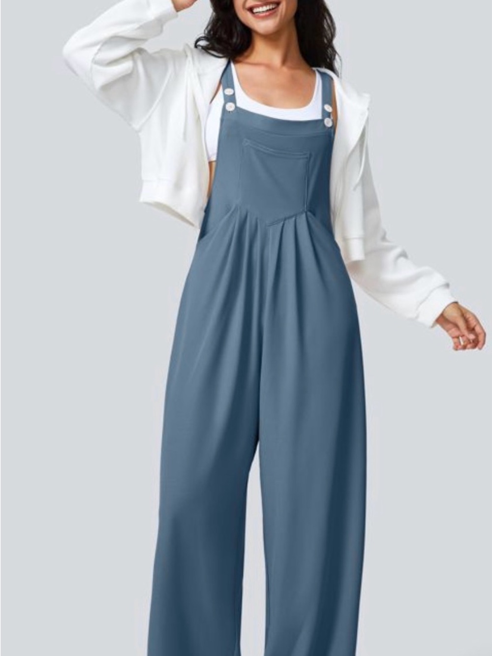 HALARA waffle overalls - Picture 4 of 6